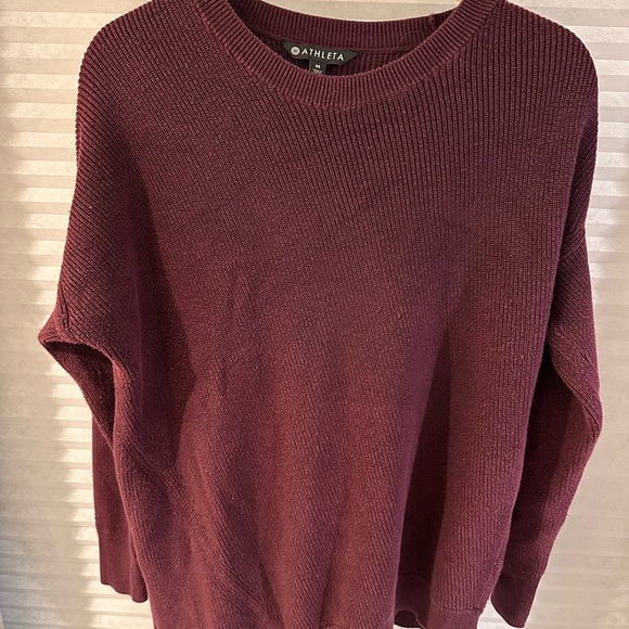 Athleta Women's Purple Sweater - Picture 1 of 5